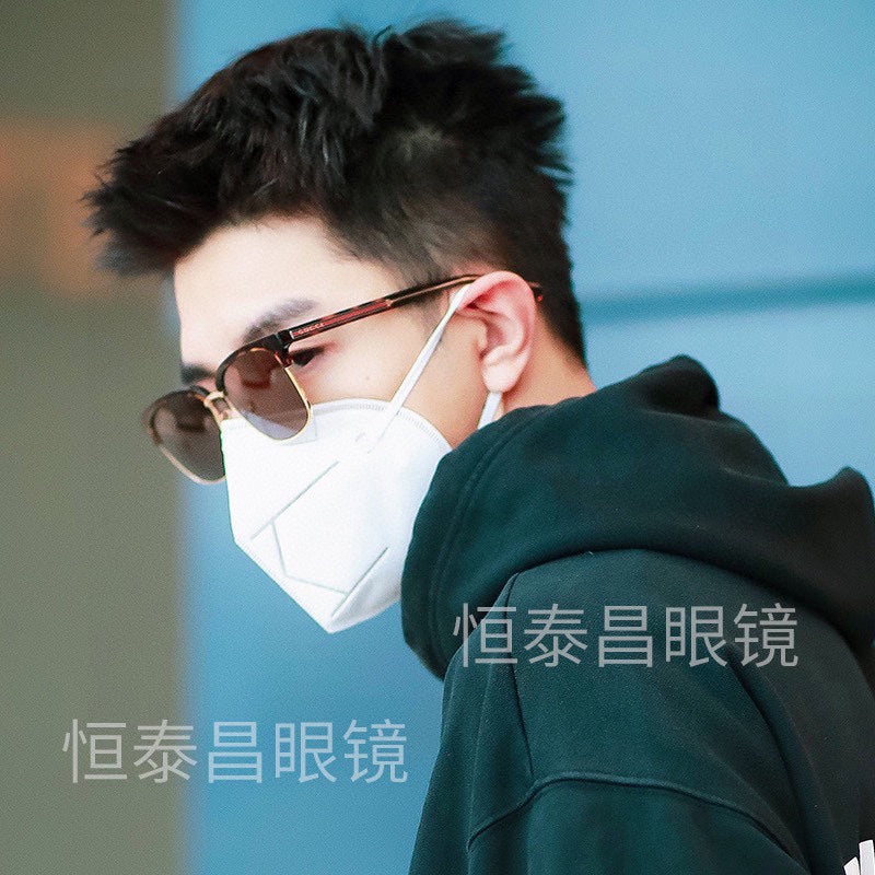 古G家-墨鏡 GG0382S 56口18-145 上身圖