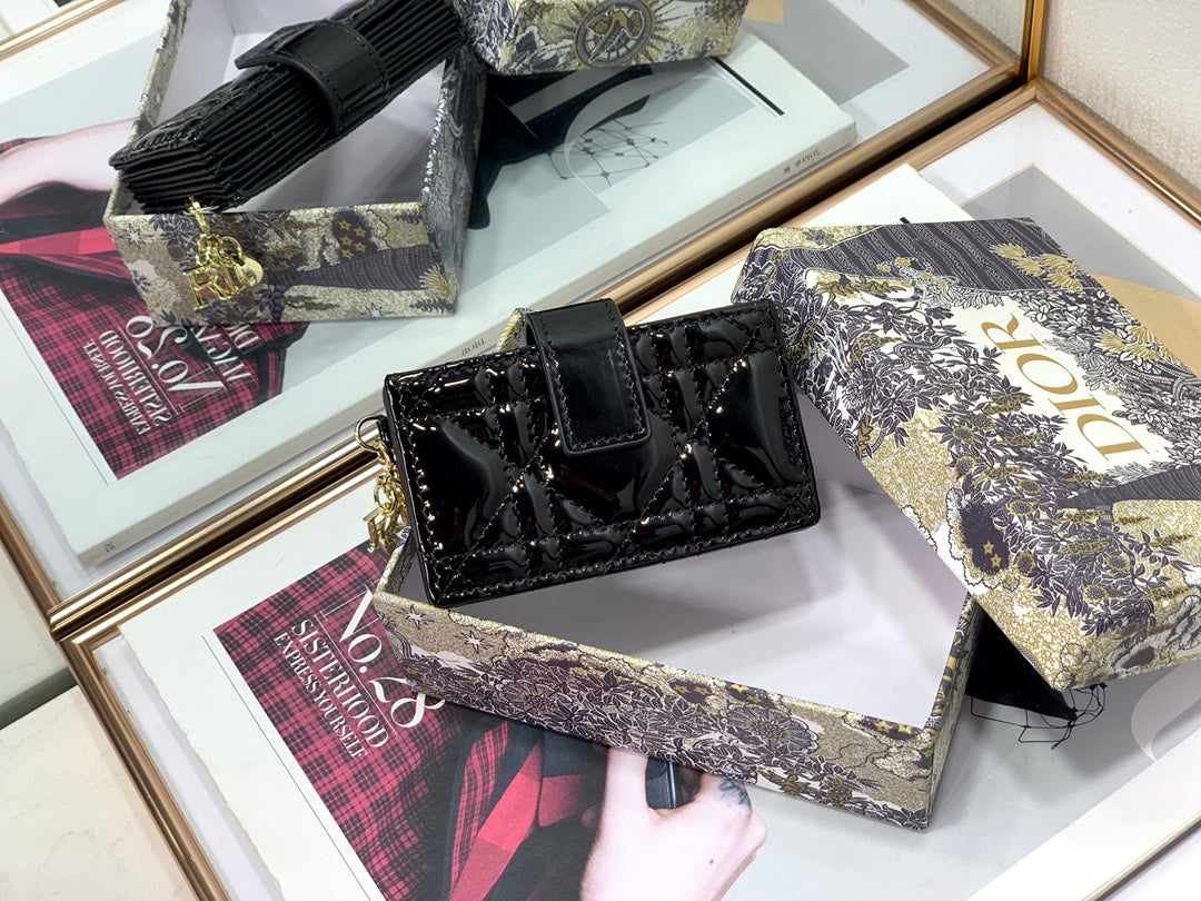 Dior 風琴卡包-10.5cm