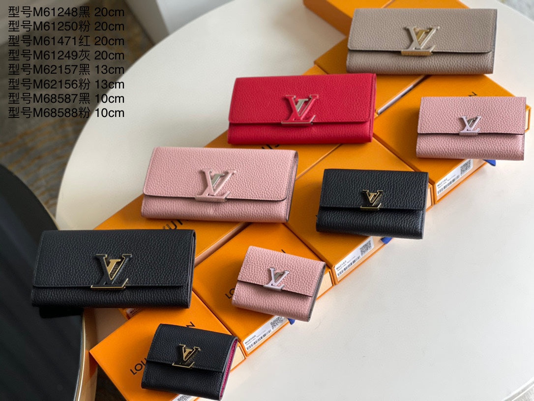 LV Capucines 錢包集合圖