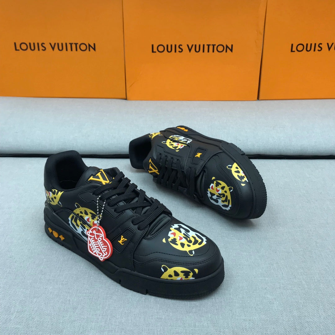 Lou-TRAINER 板鞋 休閒鞋 黑色