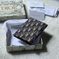 Dior 老花帆布護照夾