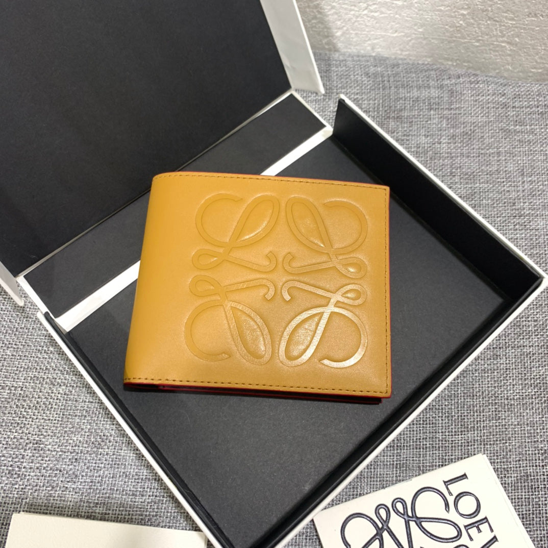 Loewe Brand Bifold Wallet 男款對折短夾