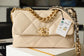 Chanel 19Bag-中號杏色