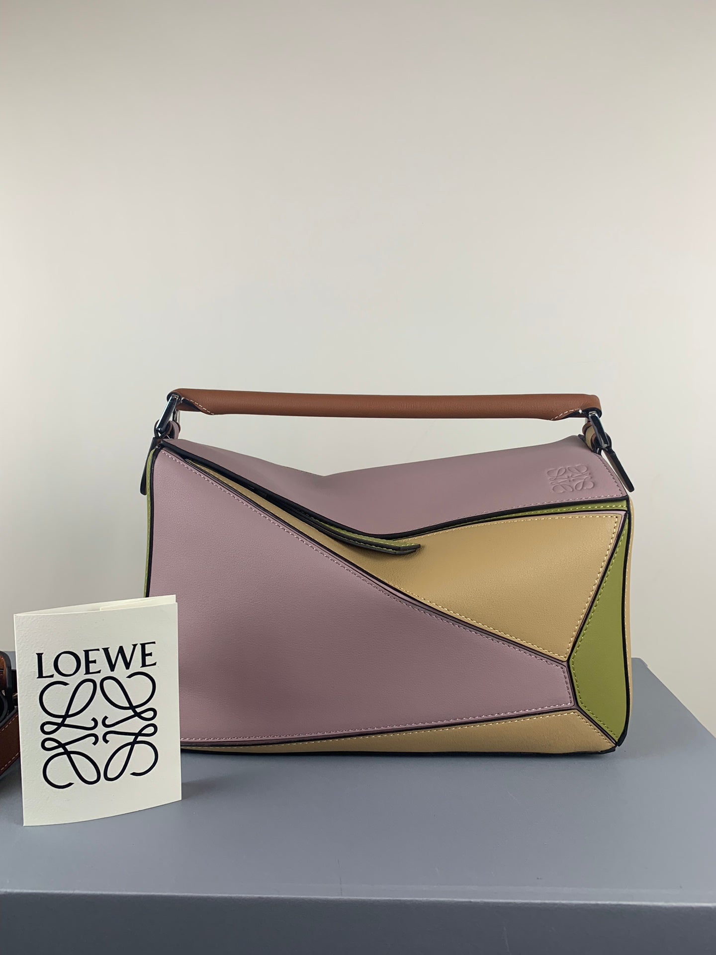 羅L威-Puzzle bag 小牛皮 中號