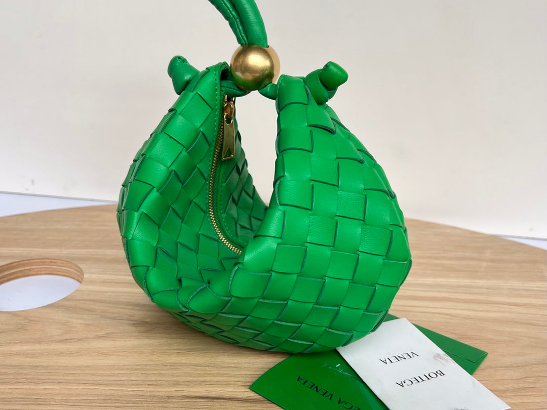 B編織-VENETA Turn小金球 編織包 羊皮 29x31x9
