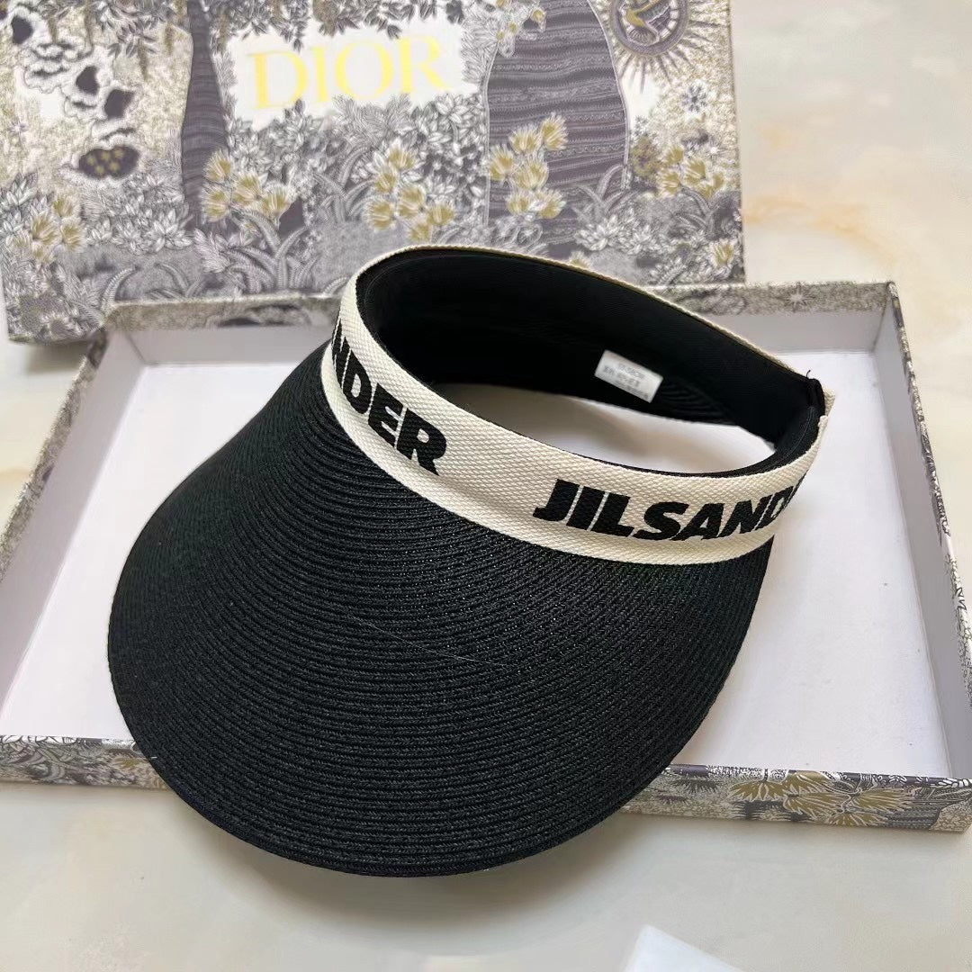 JIL SANDER 空頂遮陽帽