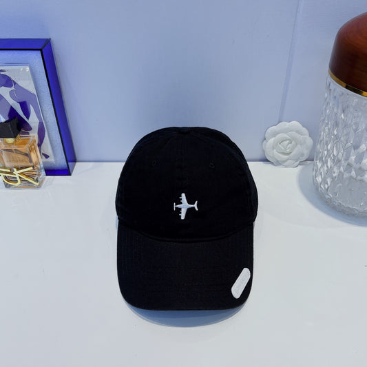 小香家-刺繡飛機LOGO棒球帽 4色