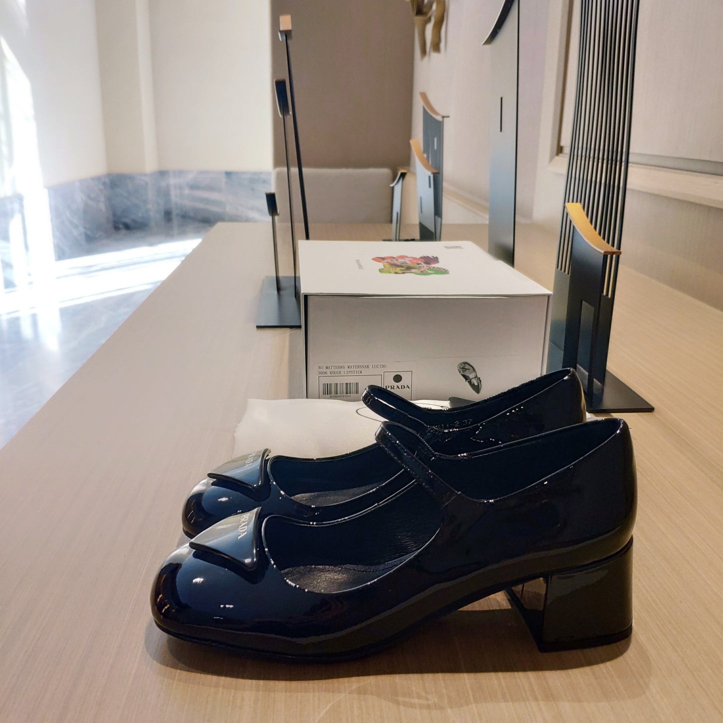 Prada鞋-Parda 2022春夏新品 法式復古 瑪莉珍鞋
