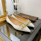 托德T-尖頭 平底鞋