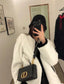 Dior Caro 小號20cm-黑色小牛皮