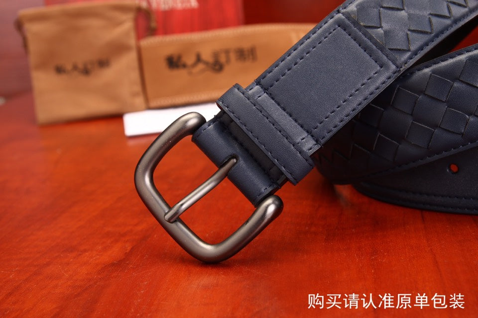 B編織-皮帶-3.4cm-男款
