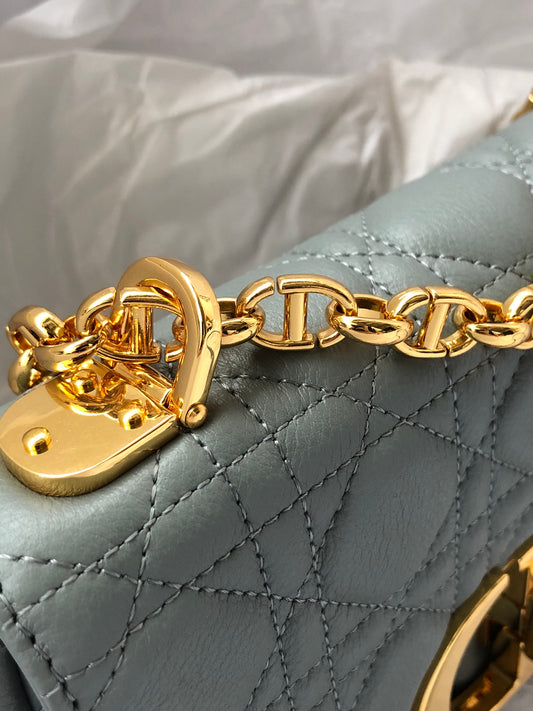 Dior Caro 小號20cm-岩石灰