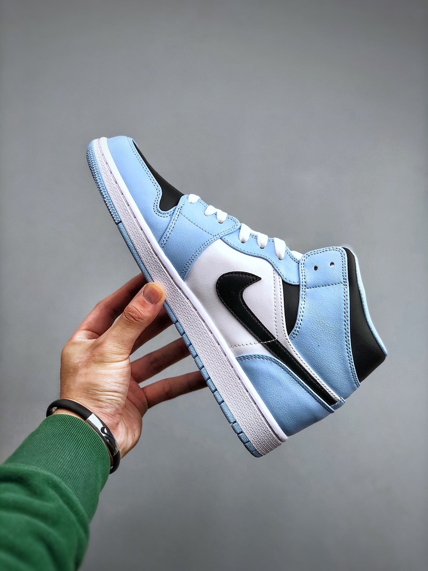 N1KE-Air Jordan 1 Mid GS AJ1 男女同款