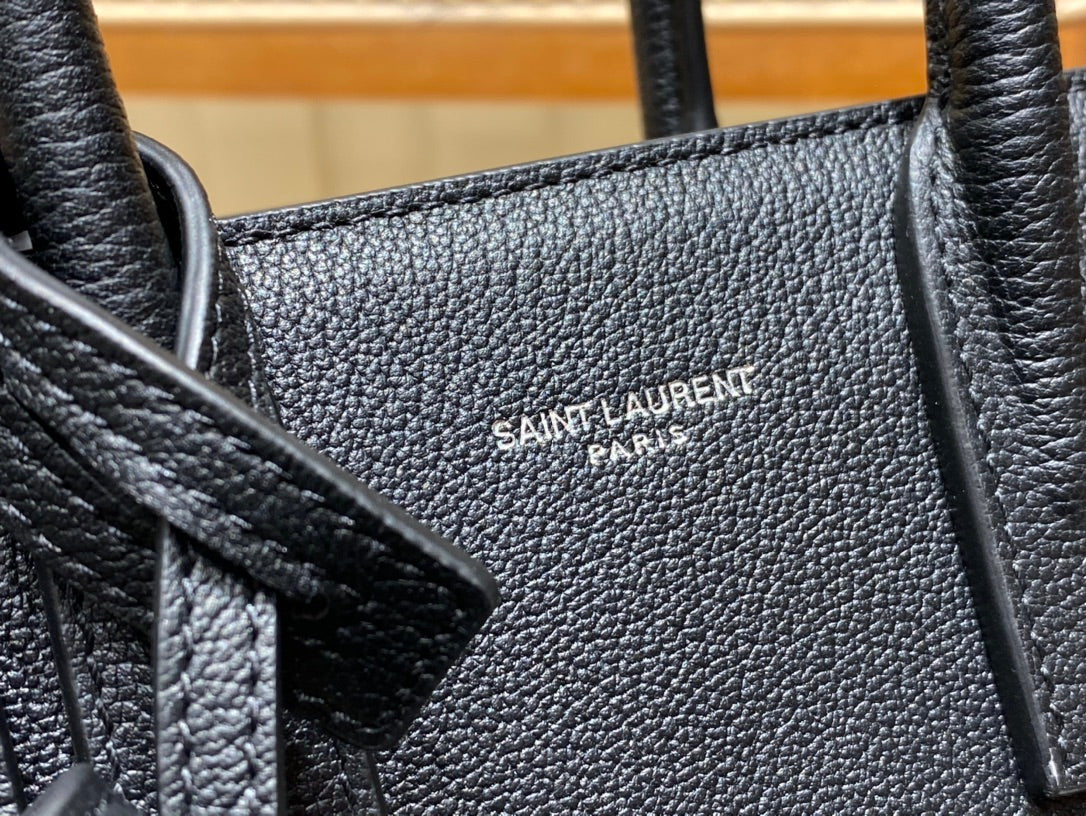 聖Y羅-sac de jour 風琴包山羊紋 黑色 22cm