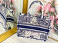 Dior Book Tote-小號36.5cm-五角星