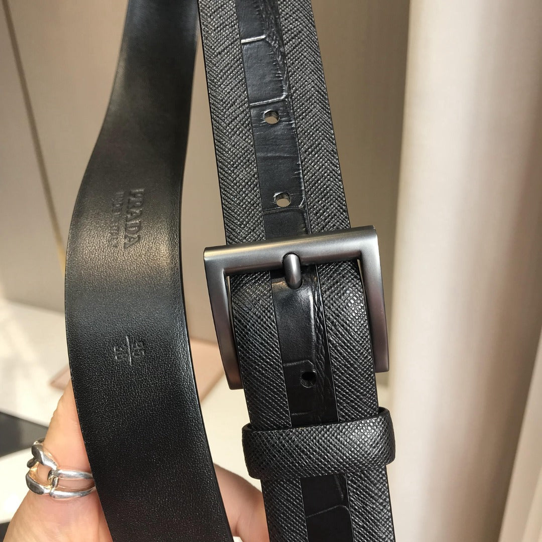 普P家-皮帶-3.5cm-男款
