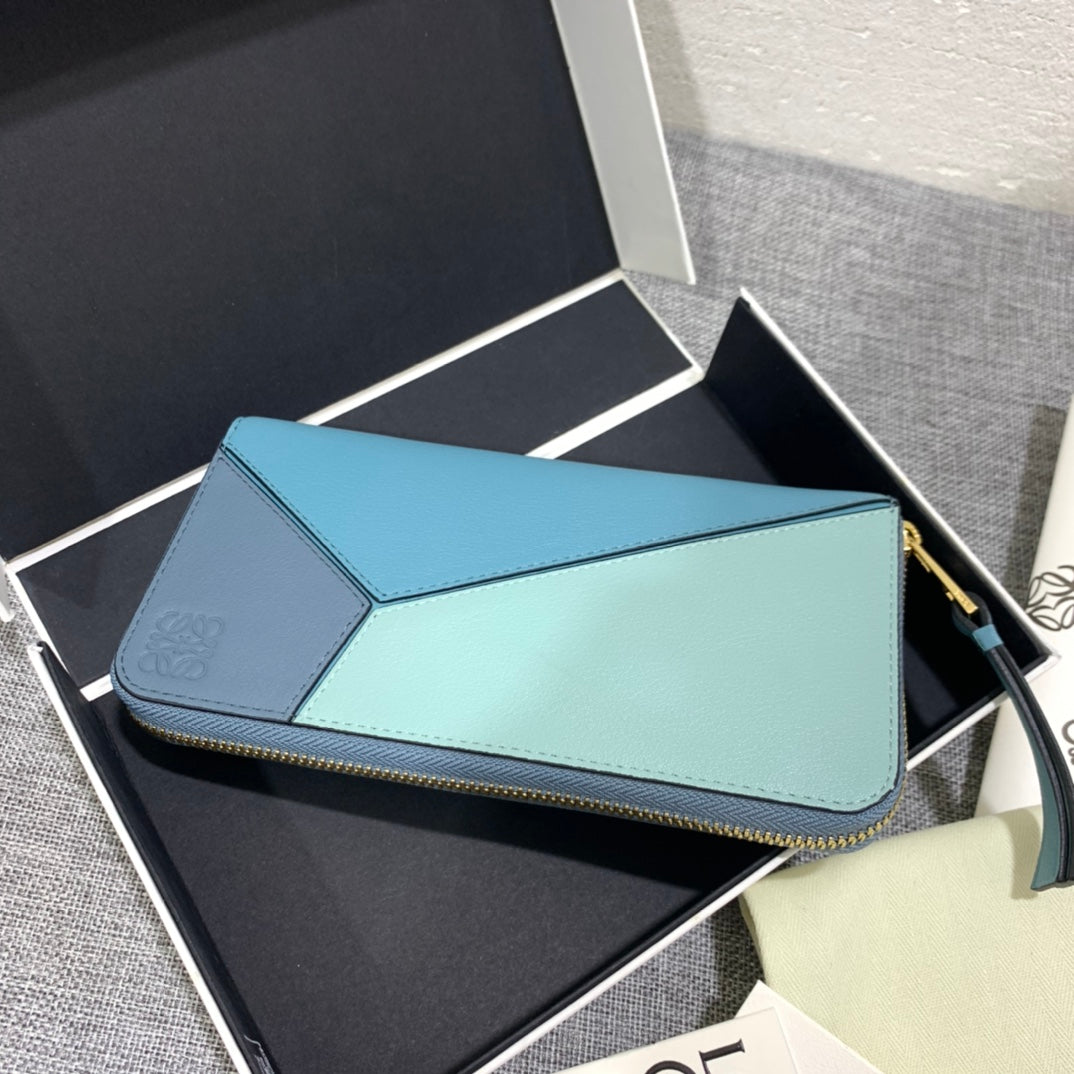 Loewe Puzzle zip around wallet 拉鍊長夾