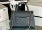 Chanel coco handle 小號-灰色香檳金扣