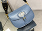 Dior Bobby-大號27cm-復古藍牛皮
