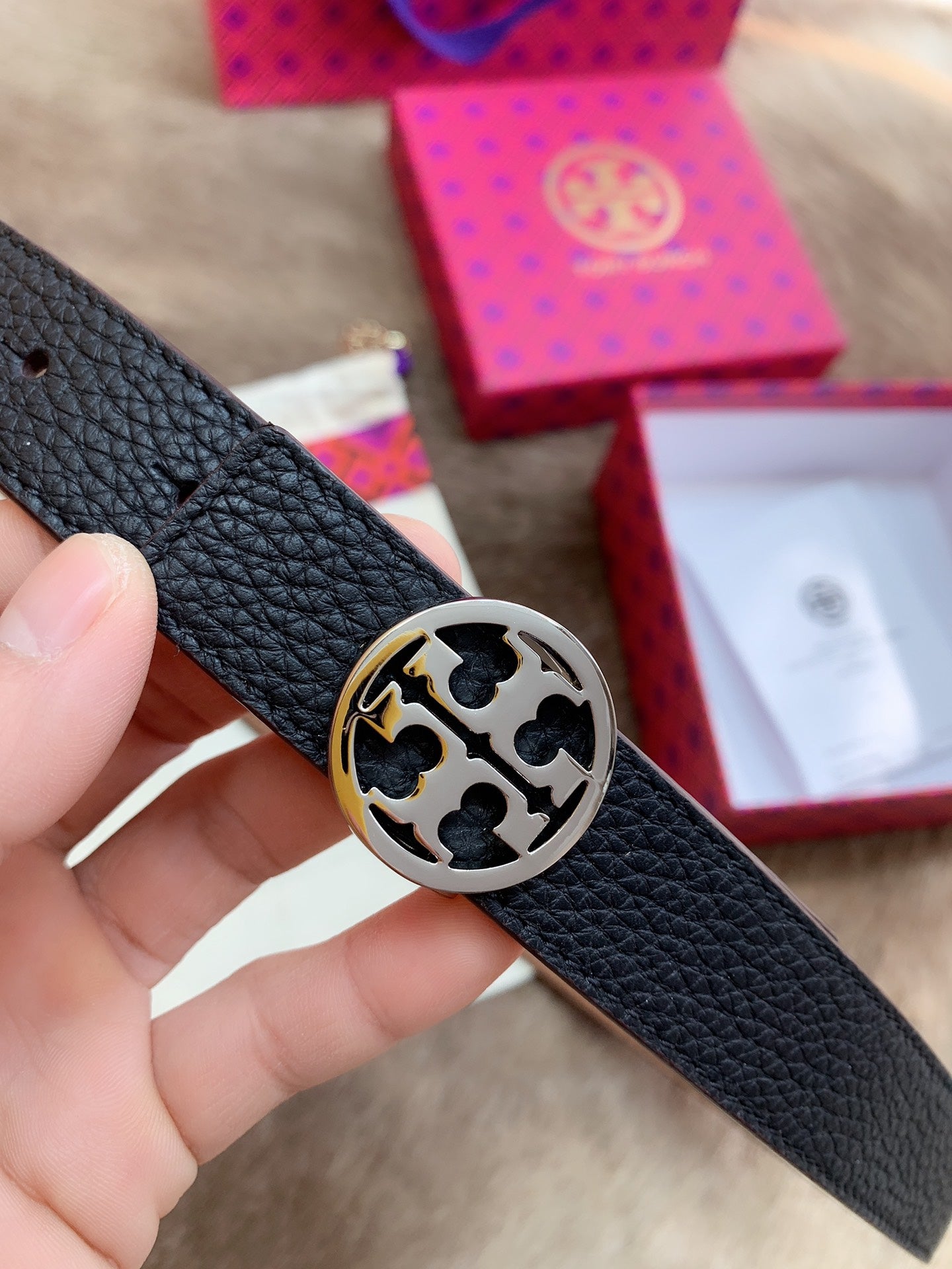 TORY BURCH-皮帶-2.5cm
