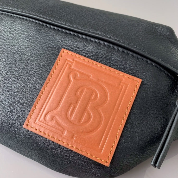 巴B家-最新TB系列 進口小牛皮全皮 腰包