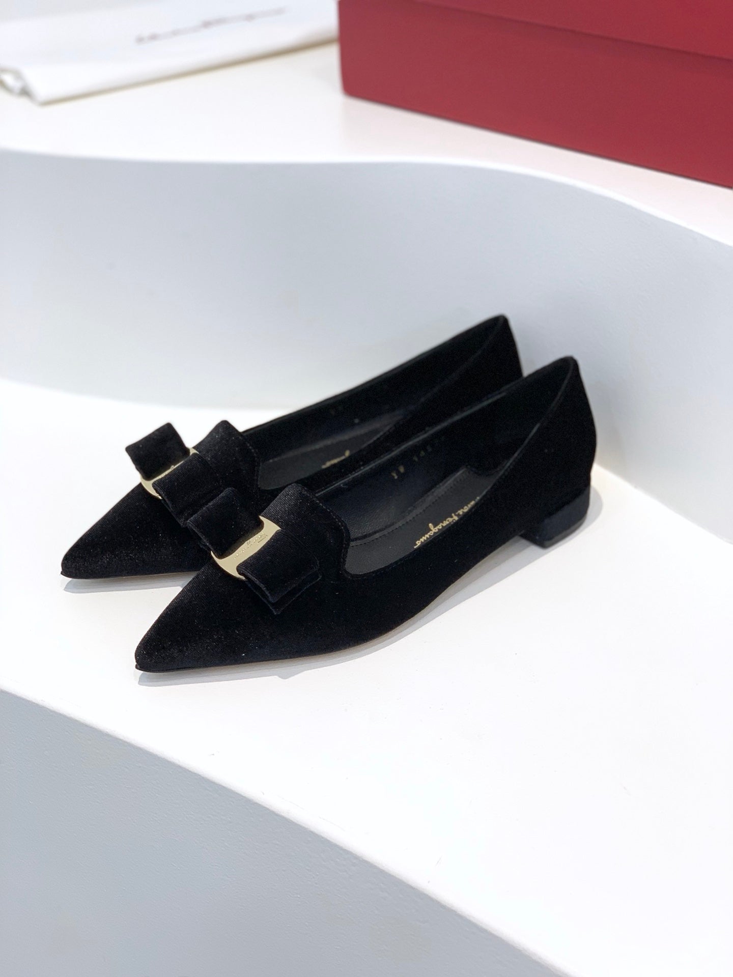 Salvatore Ferragamo鞋子-尖頭平底鞋