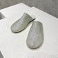 B編織-22S官網秋冬新品 豆豆鞋底鑽拖（35-39，40-42可訂製）