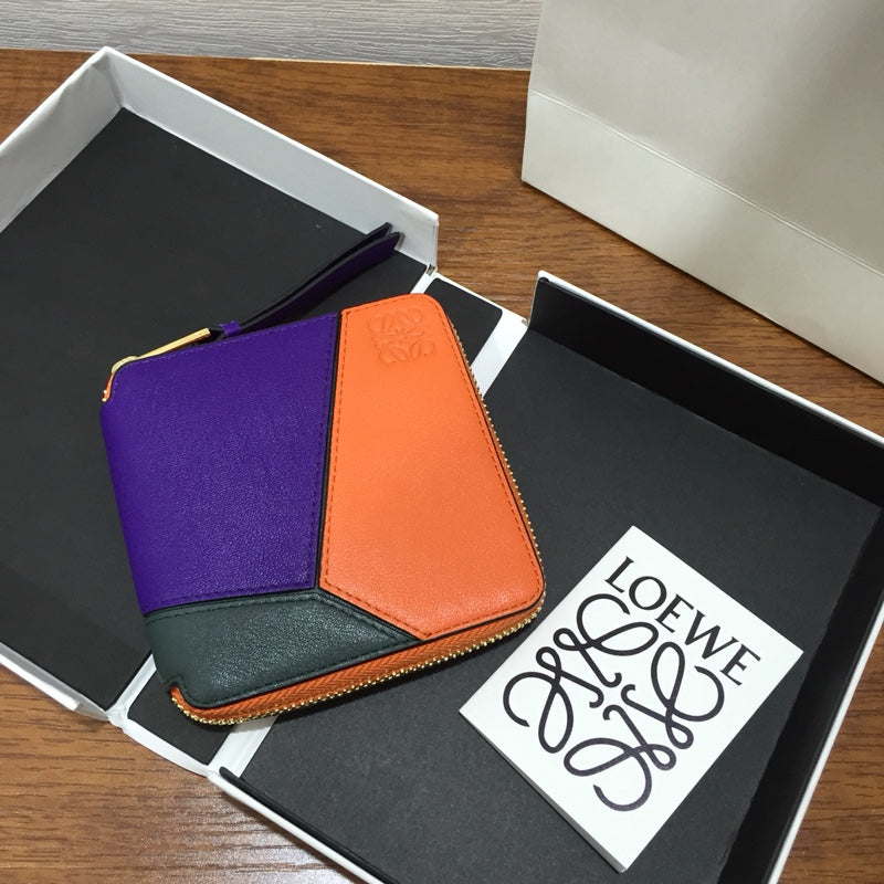 Loewe Puzzle系列 拉鍊短夾