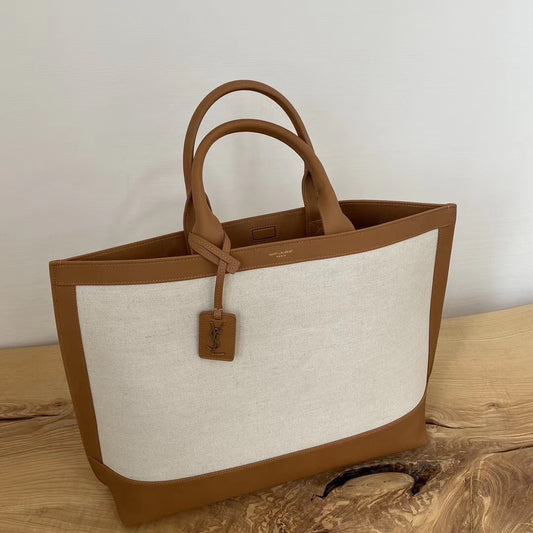 聖Y羅-SHOPPING Tote Bag 購物袋 棕色