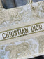 Dior Book Tote-小號36.5cm-金色老虎 聖誕限定