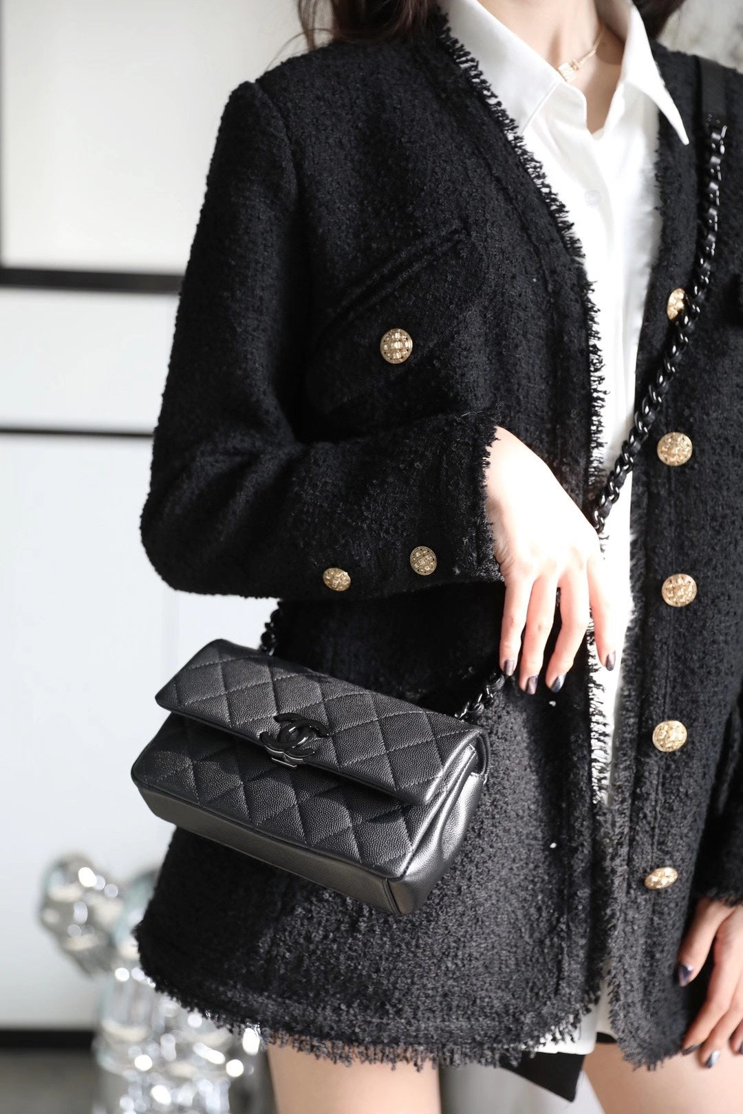 Chanel so black CF