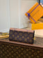 LV M80726黃花 SARAH 翻蓋長夾