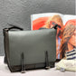 Loe-Military郵差包 側背包 斜肩包 灰色