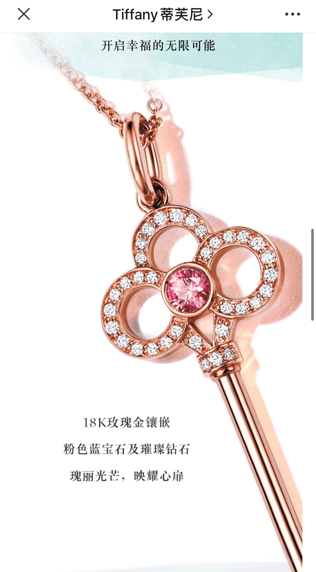 Tiffany-項鍊
