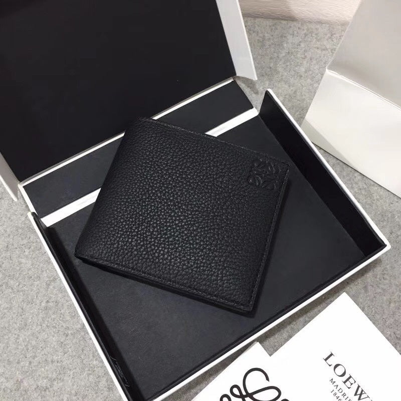 Loewe 男款對折短夾