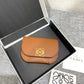 Loewe Goya 系列絲綢小牛皮卡包