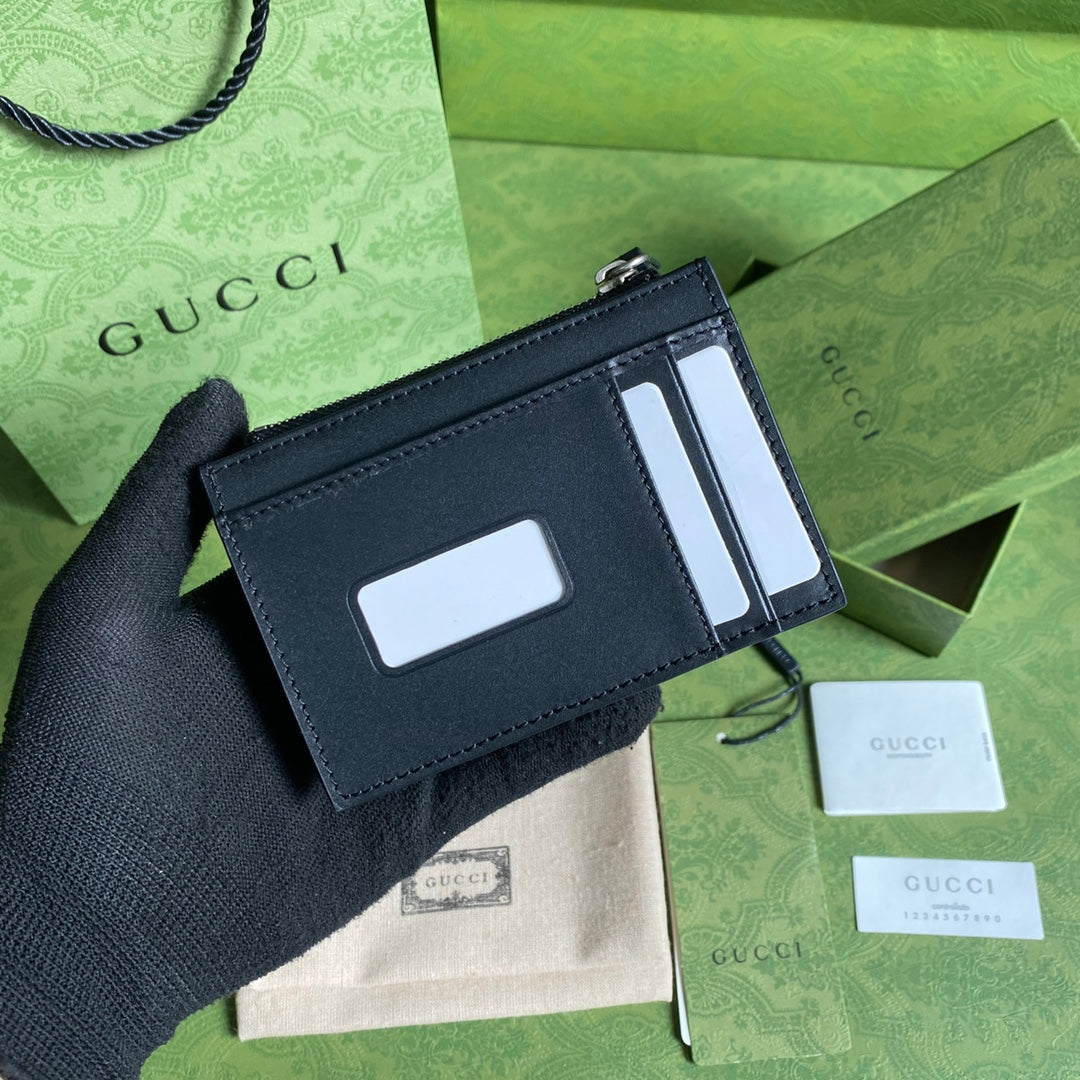 GG Marmont系列 拉鍊卡包