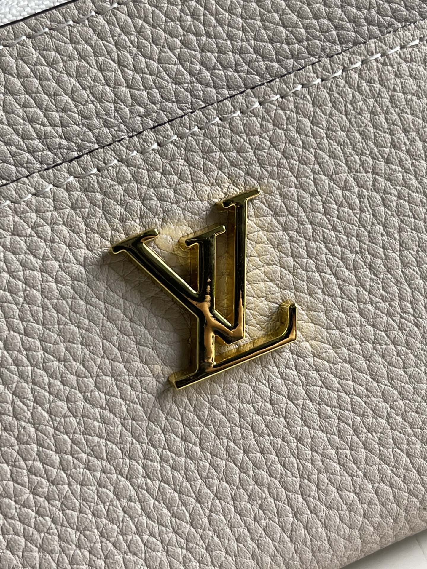 LV M80100杏色 ZIPPY 拉鍊零錢包