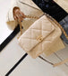 Chanel 19Bag-中號杏色