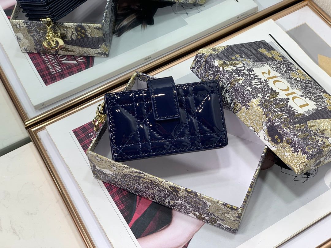 Dior 風琴卡包-10.5cm