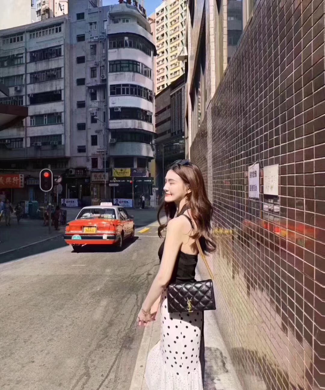聖Y羅-Becky菱形絎縫小羊皮鏈條包