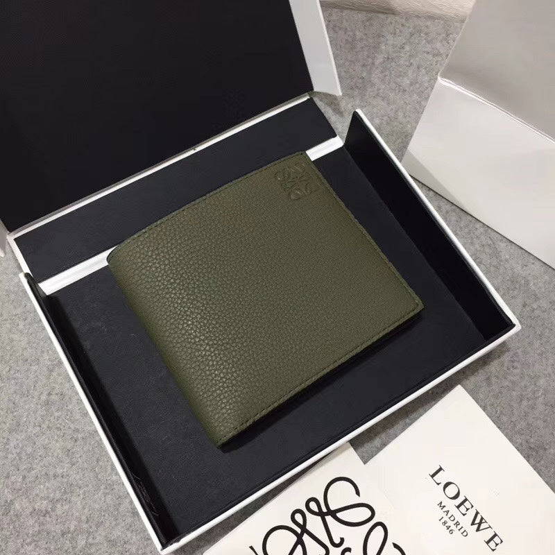 Loewe 男款對折短夾
