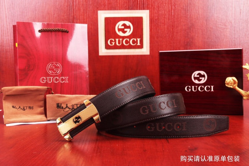 古G家-皮帶-3.8cm-男款