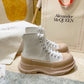 麥M昆-奶茶後底 高筒 小白鞋