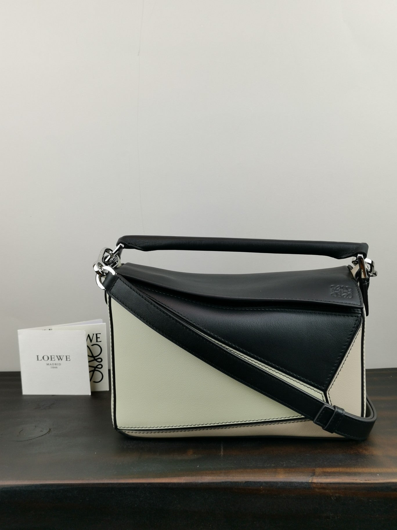 羅L威-Puzzle bag mini 小牛皮