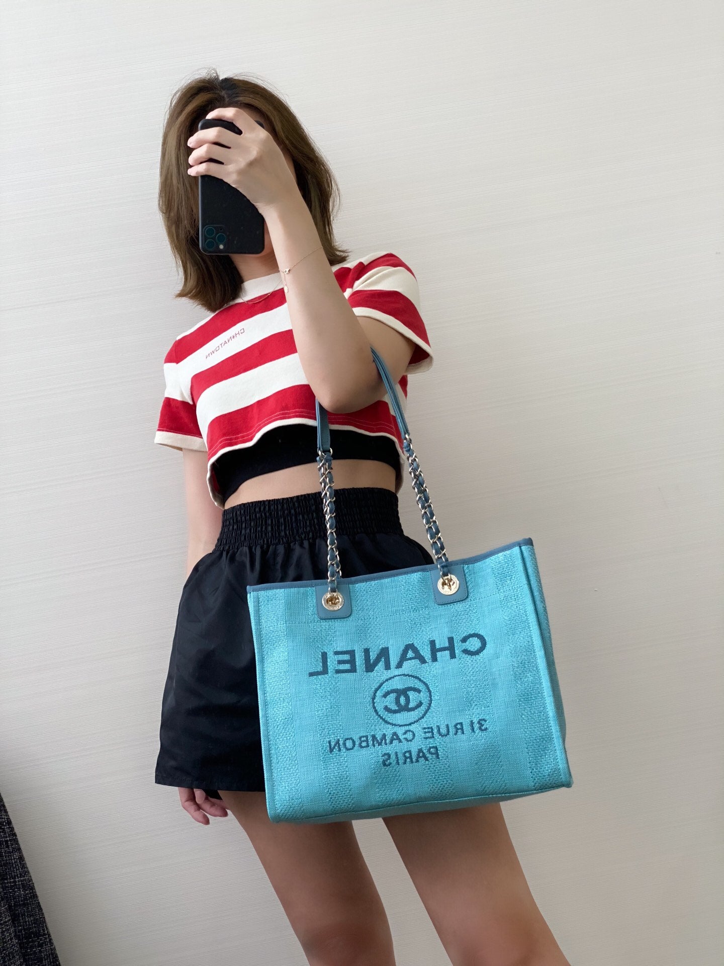 Chanel 中號沙灘包