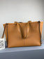 羅L威-Cushion tote 小牛皮 棕色