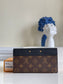 LV M58415 黑色老花 信封式Pallas錢夾