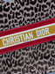 Dior Book Tote-大號41.5cm-絲絨豹紋