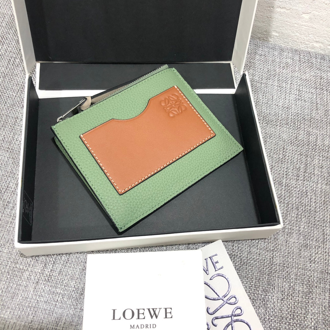 Loewe 拉鍊薄款小卡包